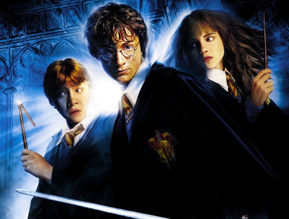 Harry Potter and the chamber of secrets cover art