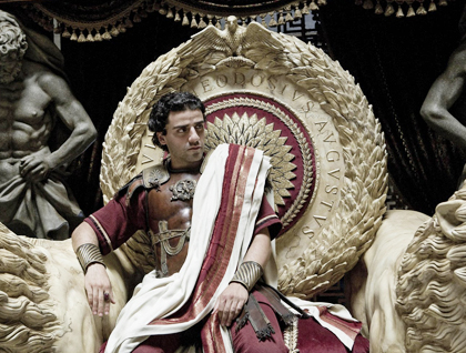 Oscar Isaac as Orestes.