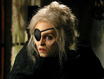 Helena Bonham Carter as  The Witch.