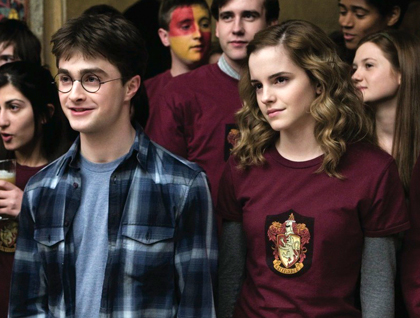 Harry and Hermione.
