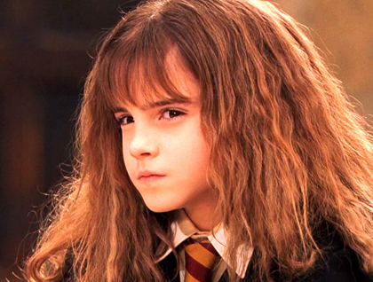 Emma Watson's crazy eyes.