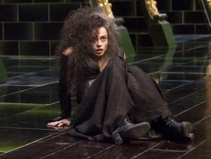Helena Bonham Carter Bellatrix Lestrange.
