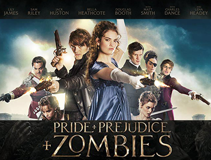 Pride and Prejudice and Zombies (2016) cover art