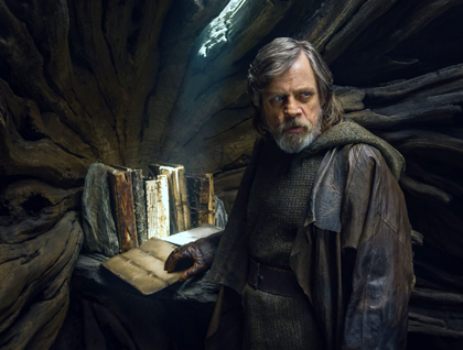 Luke Skywalker and Journal of the Whills.